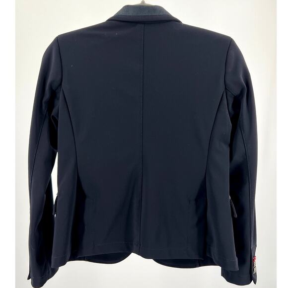 Cavalleria Toscana Kids Equestrian Navy Show Jacket - Picture 5 of 9